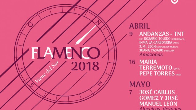 Flamenco Viene del Sur 2018 anuncia su programación