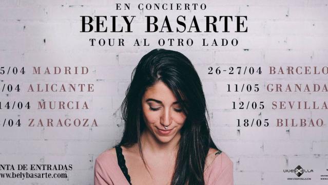 Bely Basarte anuncia primeros conciertos de su gira "Al otro lado"