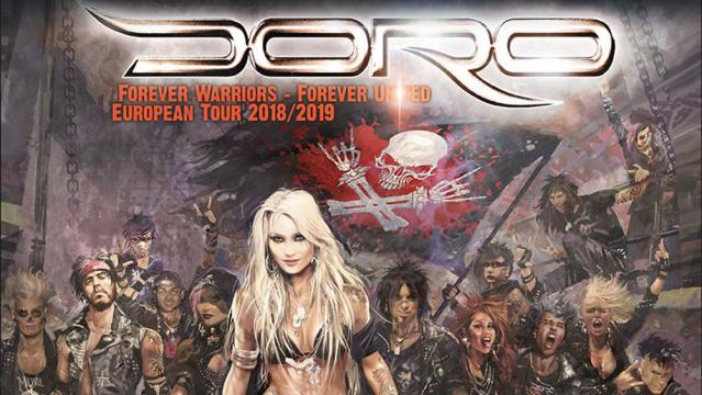 Doro anuncia una gira por España en el año 2019