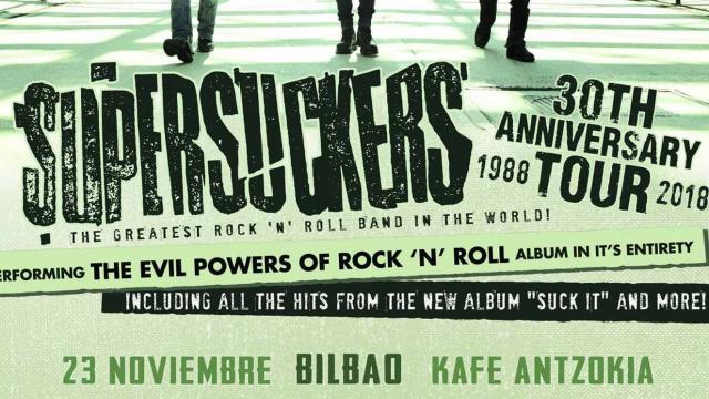 La banda Supersuckers volverá a España en otoño del año 2018