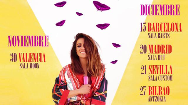 Bebe anuncia conciertos fin de gira "Cambio de piel"