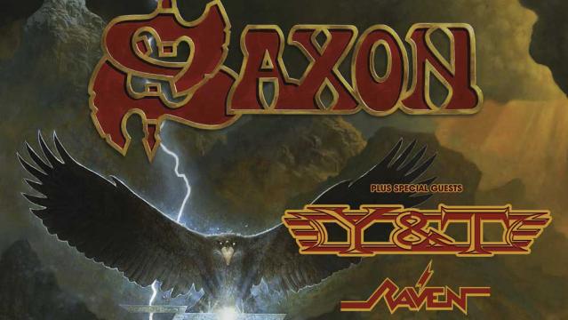 Segunda parte de la gira de Saxon junto a Y&T y Raven pasará por España