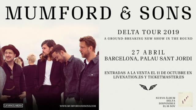 Mumford & Sons anuncian una única fecha en España para el año 2019