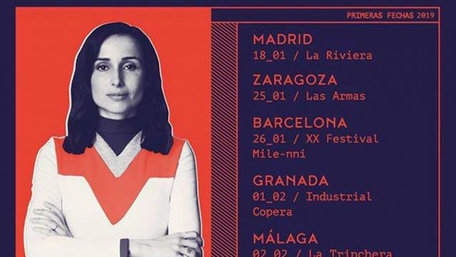 Zahara anuncia nuevo álbum y las primeras fechas de gira para el año 2019