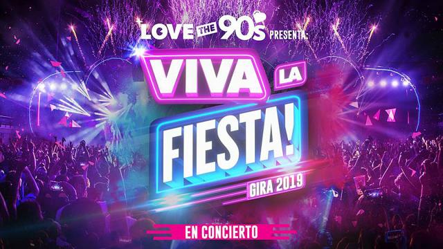 ¡Viva la fiesta! La mejor música de los 90 vuelve de gira en el año 2019