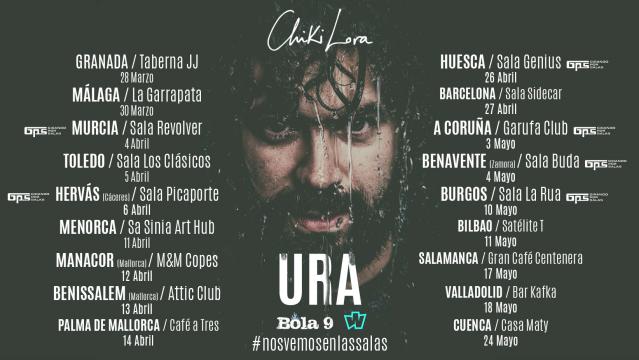 Chiki Lora (Canteca de Macao) presenta su segundo álbum Ura