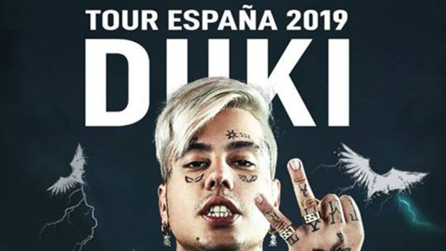 El fenomeno del trap argentino DUKI vuelve a españa