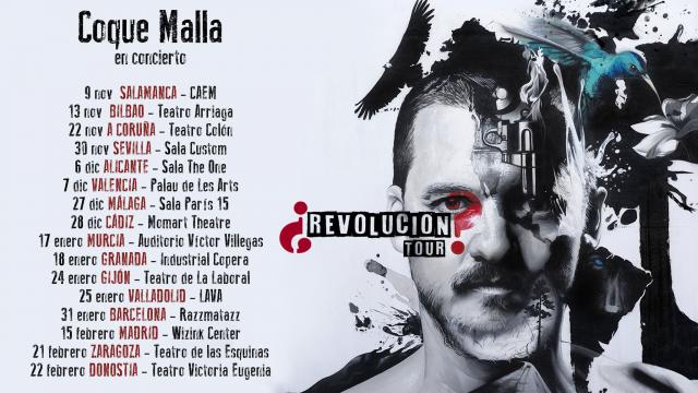 Coque Malla anuncia nuevo álbum y gira para otoño del año 2019