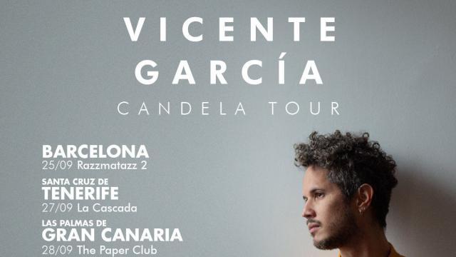 El cantautor dominicano Vicente García pasará por España este otoño