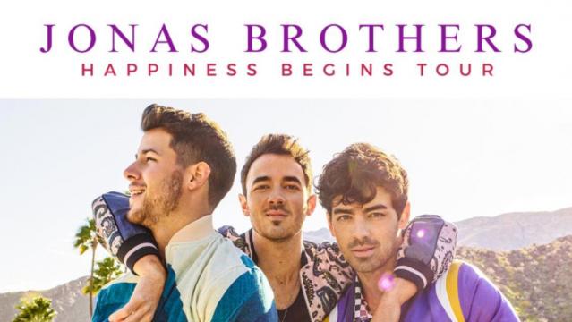 Happiness Begins Tour de Jonas Brothers pasará por Madrid y Barcelona