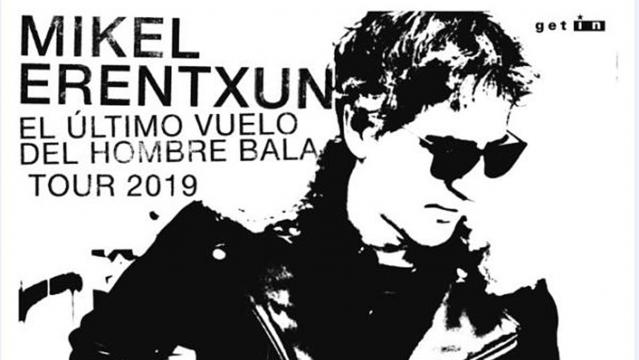 Mikel Erentxun actuará en Madrid y Barcelona en diciembre