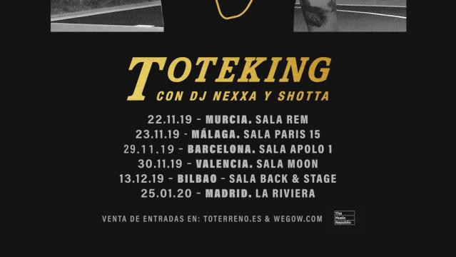 ToteKing anuncia conciertos fin de gira Lebron
