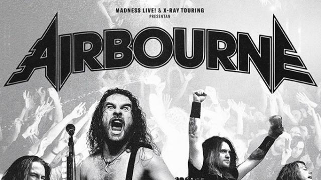 Airbourne volverán a España en octubre del año 2019