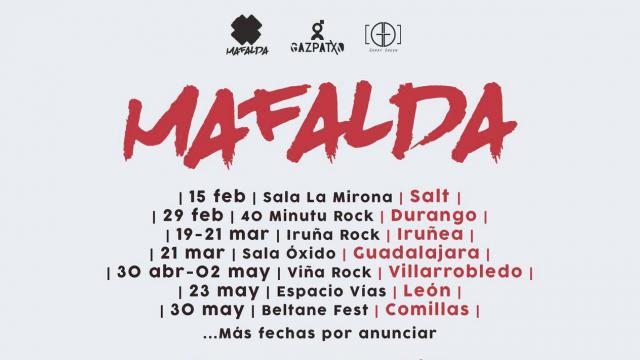 Mafalda se despiden de los escenarios temporalmente