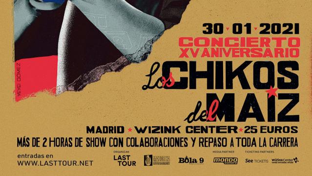 Actuación especial XV aniversario de Los Chikos del Maíz