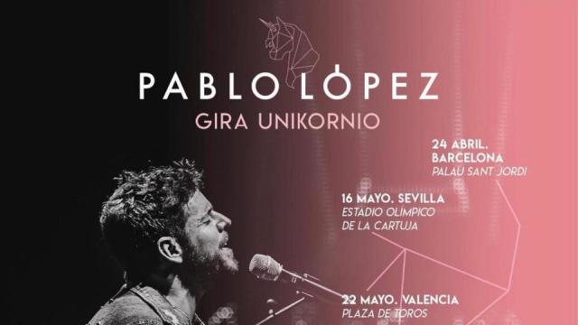 Pablo López anuncia gira Unikornio
