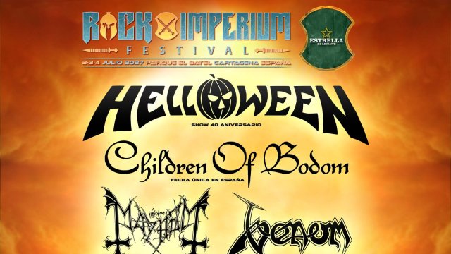 Rock Imperium 2027 arranca con Helloween, Children of Bodom, Mayhem y Venom en Cartagena