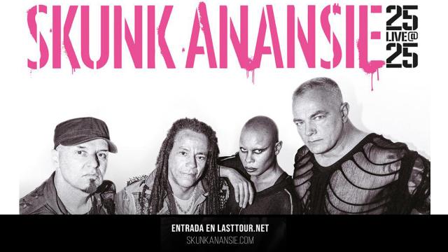 La gira 25LIVE@25 de Skunk Anansie pasará en noviembre por nuestro país