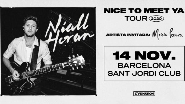 Niall Horan ha confirmado una única fecha de gira en España