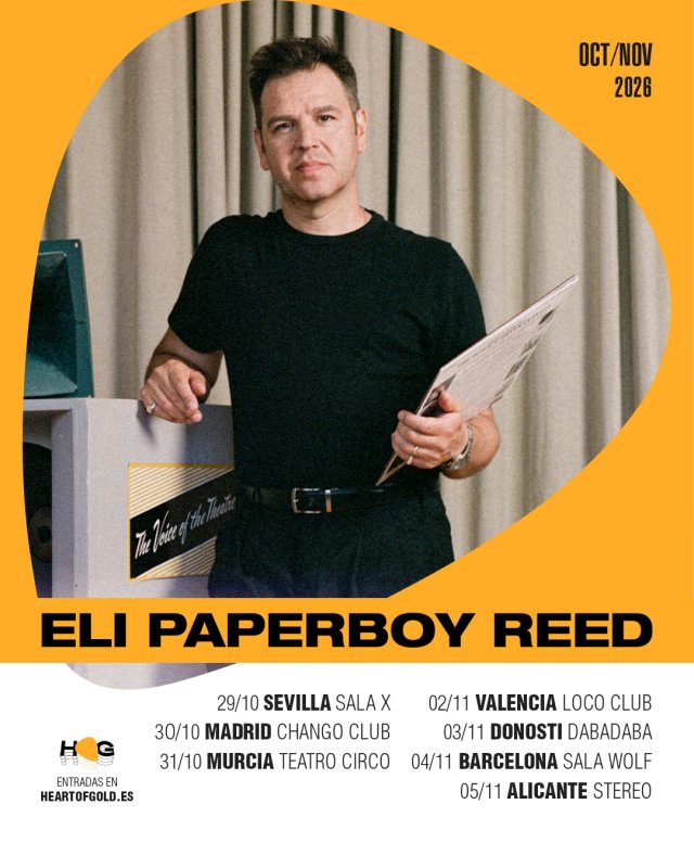 Eli “Paperboy” Reed regresa a España con Getting There, su nuevo álbum junto a Swamp Dogg