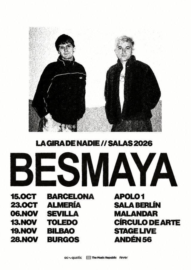 Besmaya retomará «La Gira de Nadie» este otoño con seis nuevas paradas