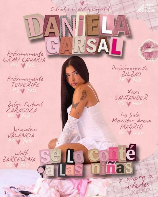Daniela Garsal llevará «Se lo conté a las niñas» de gira por España en 2027