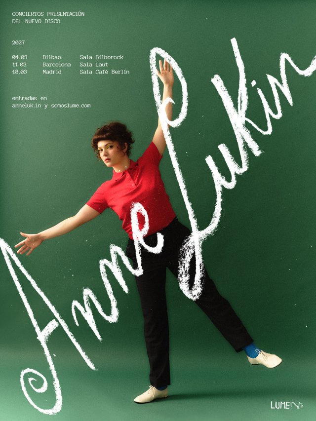 Anne Lukin muestra su cara más ácida en «Niña pija» y anuncia las primeras fechas de su gira de 2027
