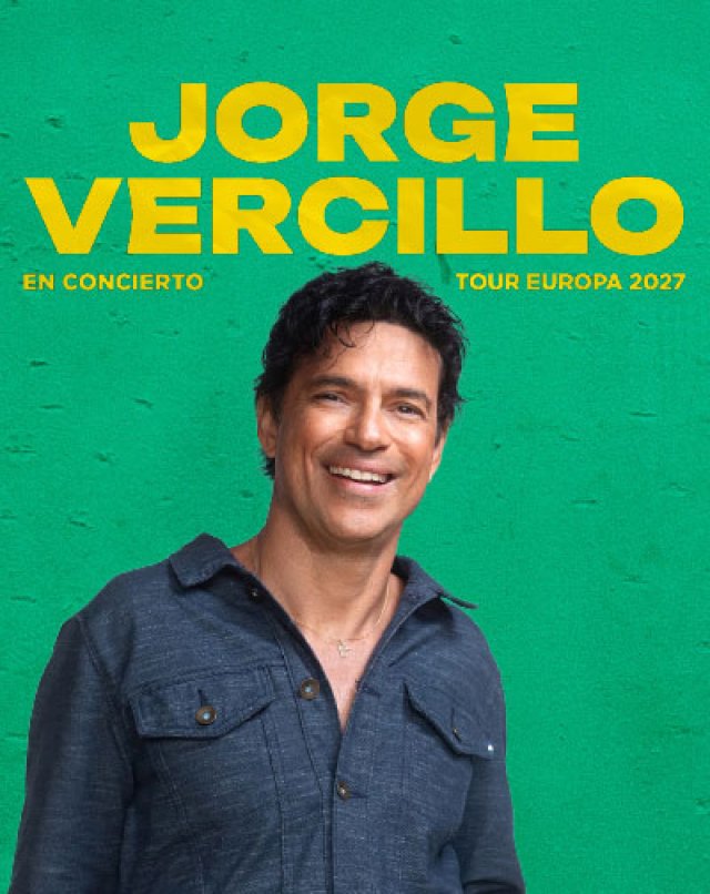 Jorge Vercillo debutará en España con dos conciertos en Madrid y Barcelona en febrero de 2027