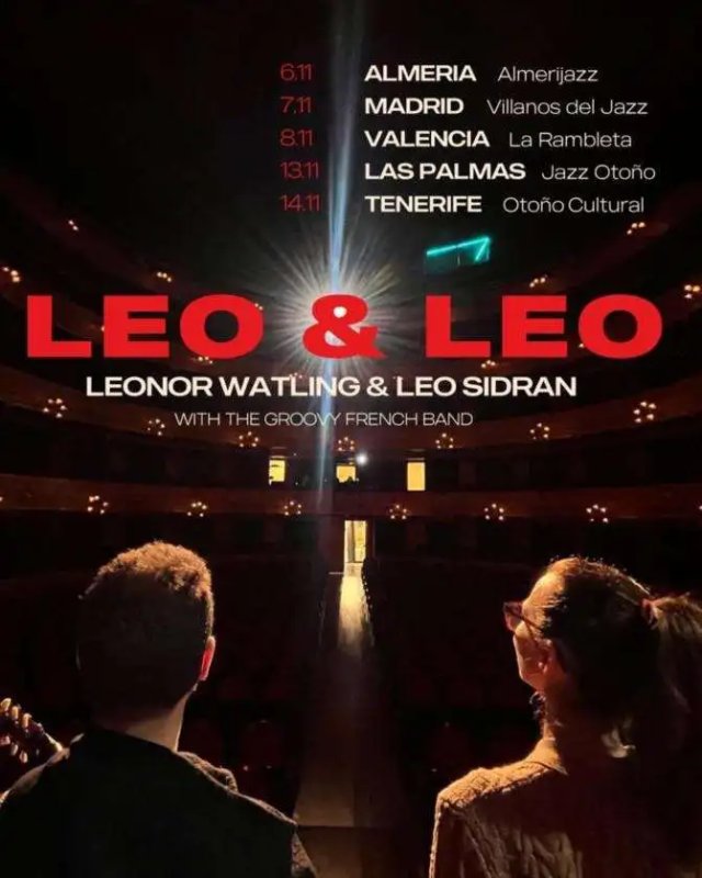 Leonor Watling y Leo Sidran presentan «Put Your Money (Where Your Mouth Is)» y anuncian cinco conciertos en España en noviembre de 2026