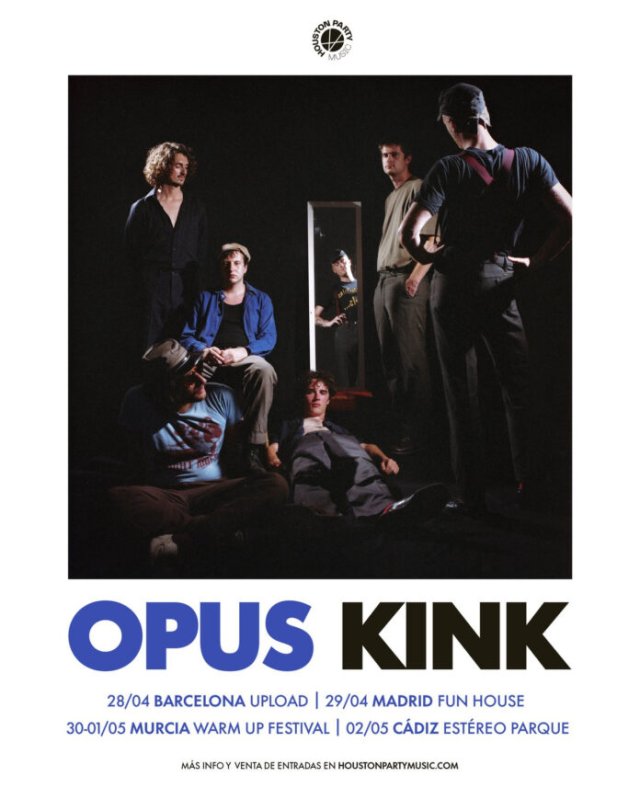 Opus Kink presentarán su explosivo jazz punk en Barcelona, Madrid, Murcia y Cádiz durante su gira española de 2027