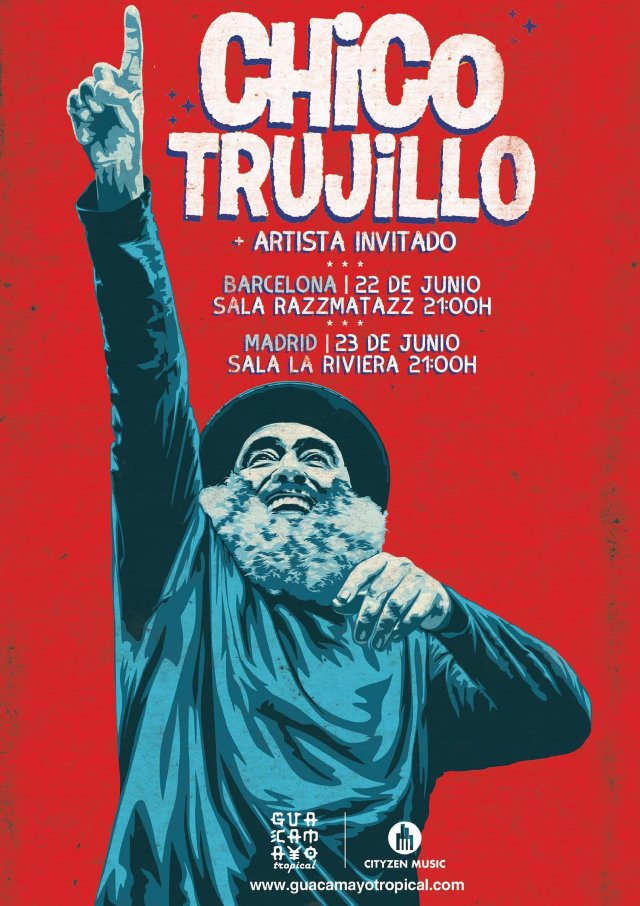 Chico Trujillo volverá a actuar en España en el año 2018