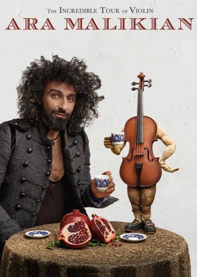 La increíble gira del violín de Ara Malikian no parara en el año 2018