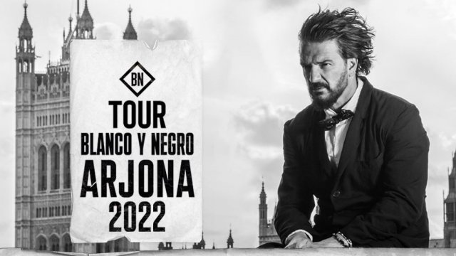 Ricardo Arjona presenta Blanco y Negro Tour Europa 2022