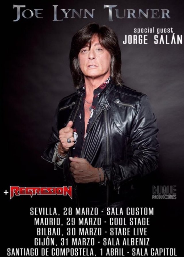 Uno de las grandes voces del heavy metal vuelve a España en el año 2018