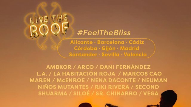 No te pierdas la edición 2022 de Live the Roof. Toda la programación.