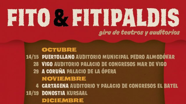 Fito anuncia una gira por teatros y auditorios para los años 2022 y 2023