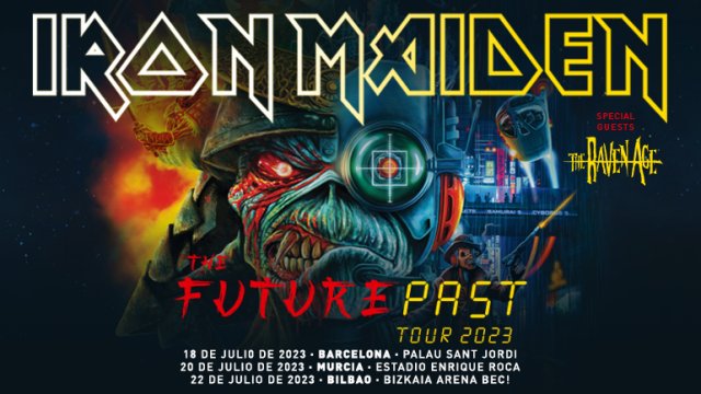 Gira The Future Past Tour 2023 de Iron Maiden