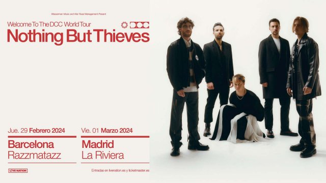 Nothing But Thieves pasarán por España en el año 2024
