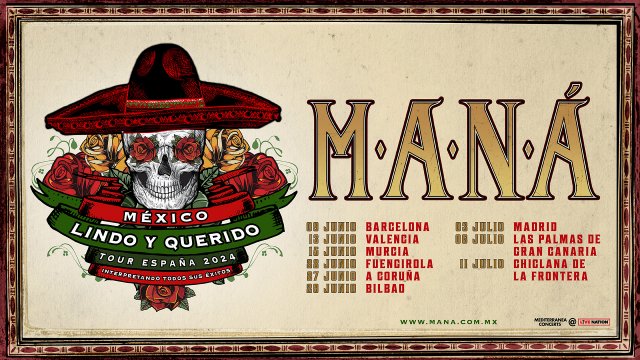 Mana volverá a España en el año 2024