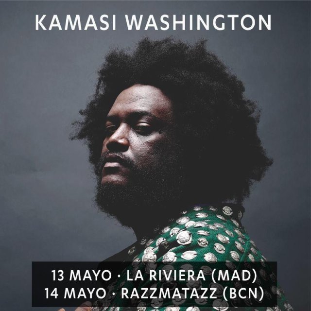 Kamasi Washington actuara en Madrid y Barcelona en mayo