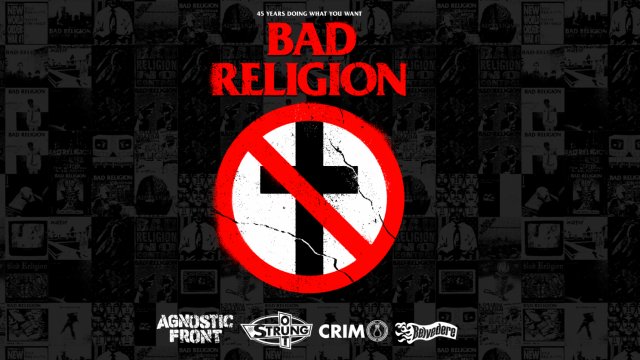 Bad Religion vuelve a España con su gira 45 aniversario