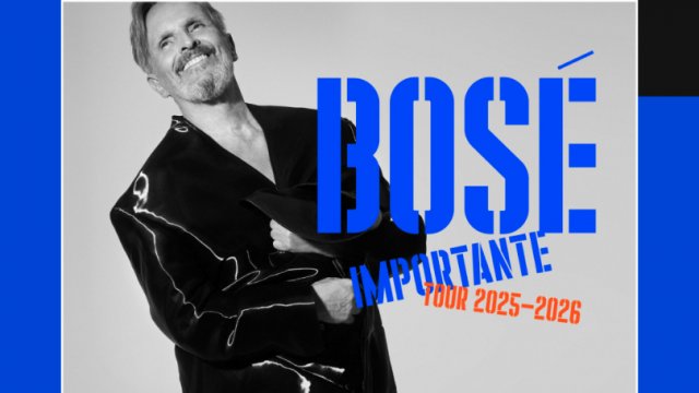 Miguel Bosé: "Importante Tour" 2025