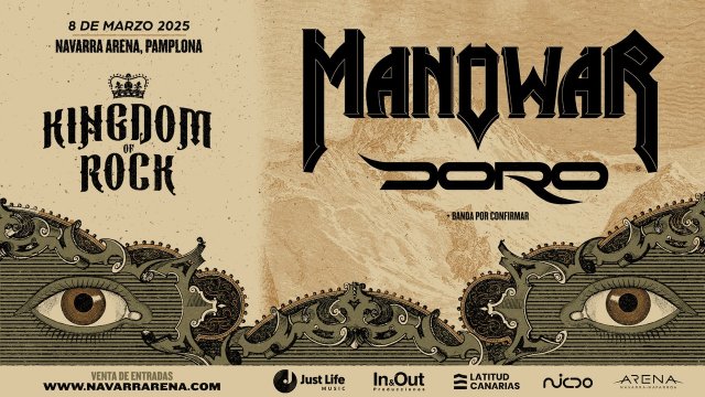 Manowar Regresa a España: Concierto en el Kingdom of Rock Festival 2025