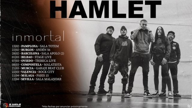 Hamlet: Vuelve con nuevo trabajo, "Inmortal" y gira para 2025