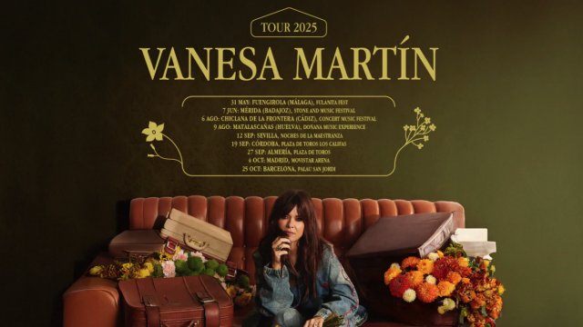 Gira 2025 de Vanesa Martín
