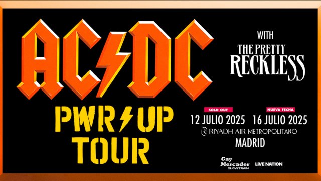 AC/DC regresa a Europa con su tour "POWER UP" y actuará en Madrid el 12 y 16 de julio