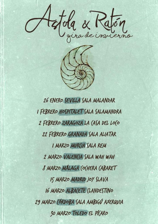 Astola presenta su nuevo proyecto El Hombre Caracol