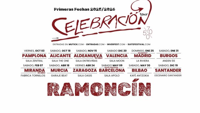 Ramoncín Arranca su Gira "CELEBRACIÓN 50/70"