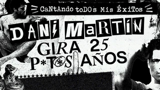 Dani Martín Celebra 25 Años de Carrera con la Gira "25 Pts Años" en 2026