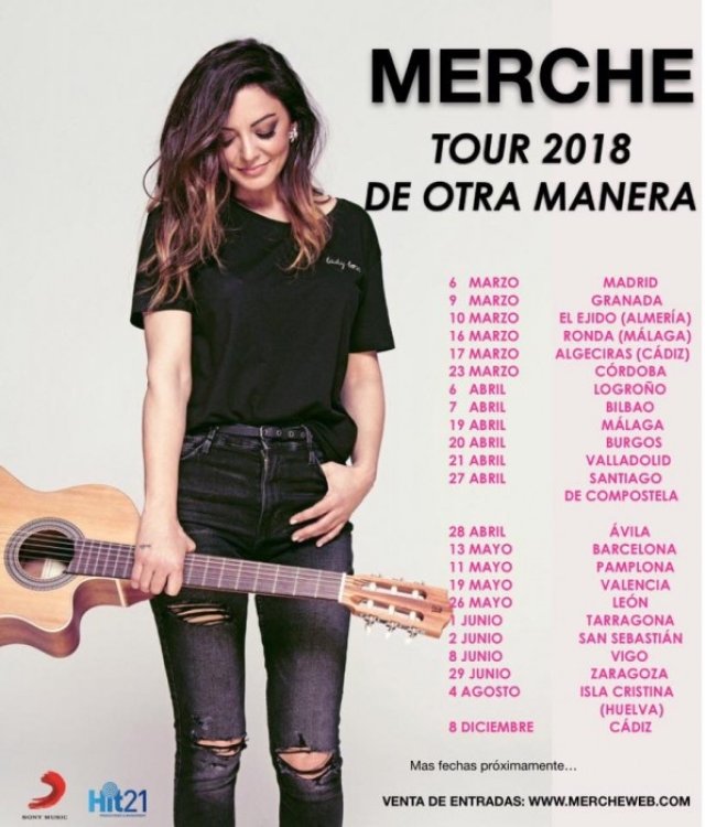 Merche ha anunciado las primeras fechas de su gira "De otra manera"